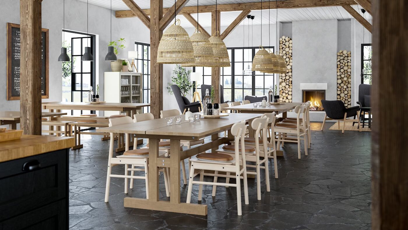 Mixing And Matching Café Furniture To Create A Unique Look For Your Business - OkelaWood