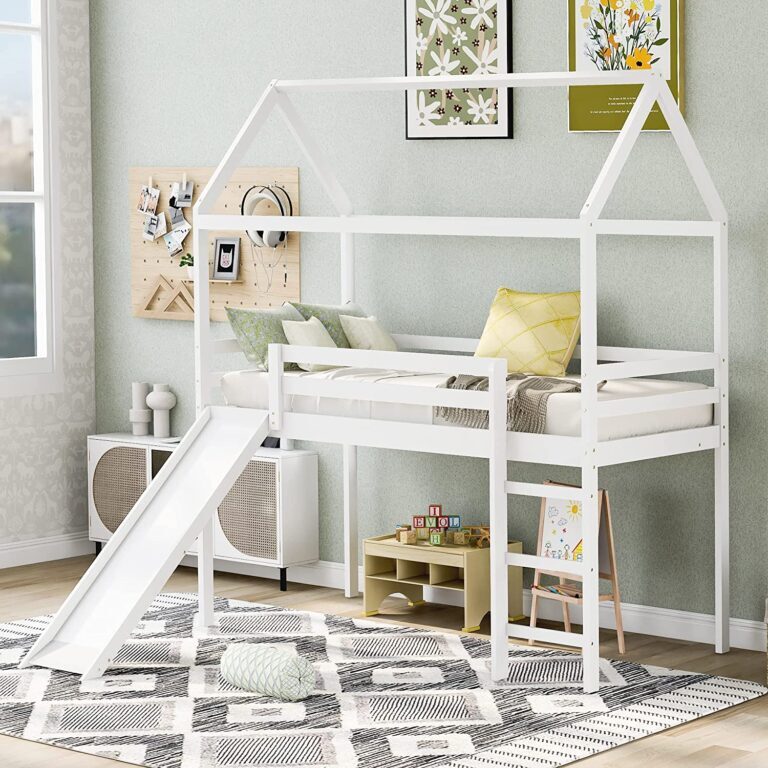 Kids' Favorite: OkelaWood's Trendy Bunk Beds with Slides