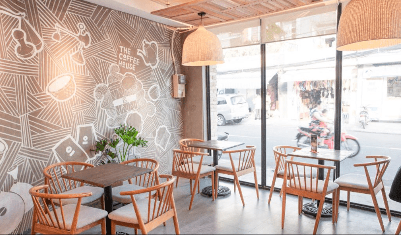 4 principles of choosing coffee shop tables and chairs - OkelaWood