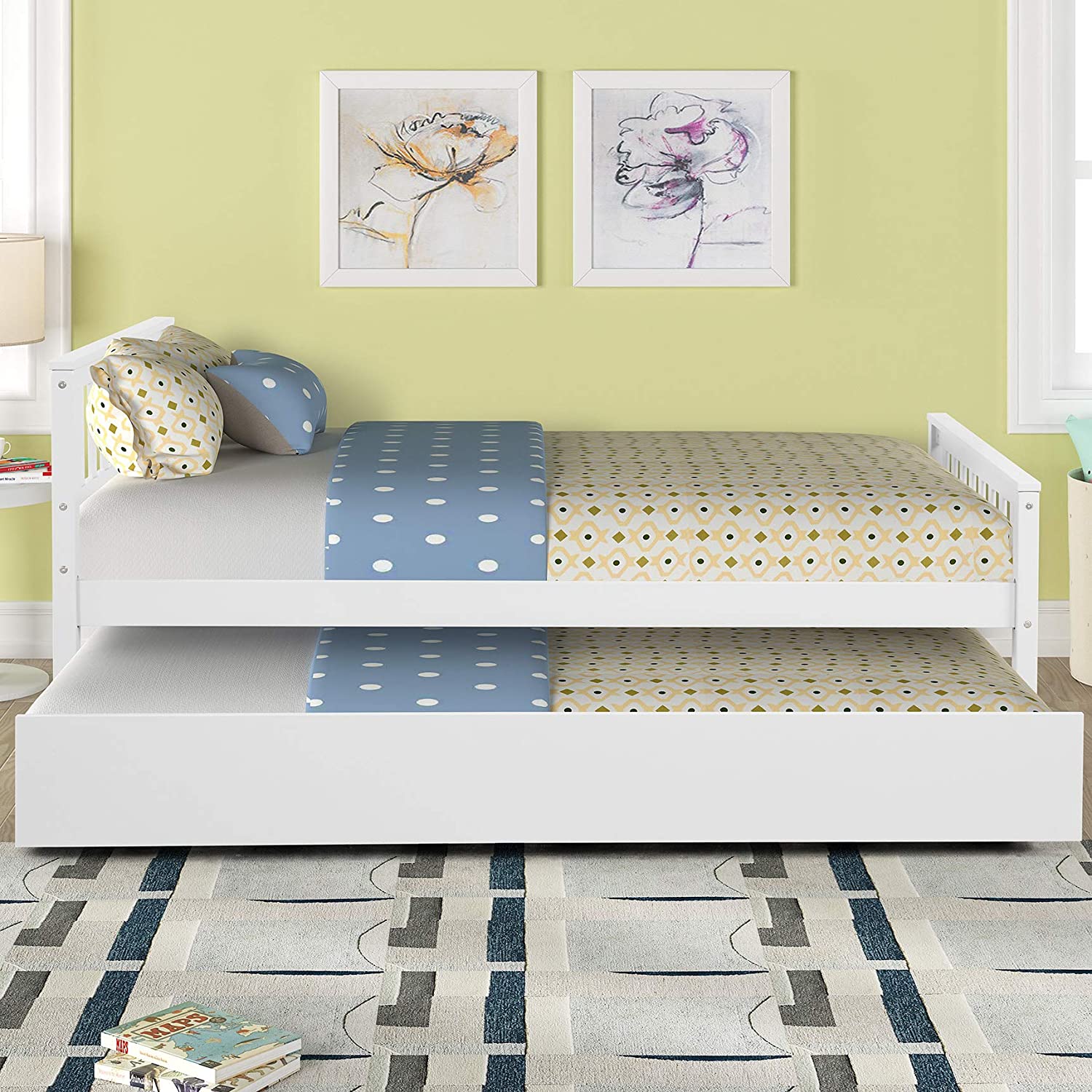 TWIN BED WITH TRUNDLE